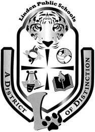LINDEN PUBLIC SCHOOLS A DISTRICT OF DISTINCTION L logo