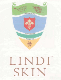 LINDI SKIN PRESERVATIVE FREE SELF PRESERVED PARABEN FREE logo