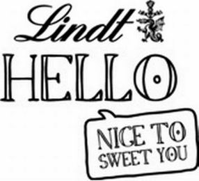 LINDT HELLO NICE TO SWEET YOU logo
