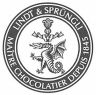 LINDT & SPRÜNGLI MAÎTRE CHOCOLATIER DEPUIS 1845 logo