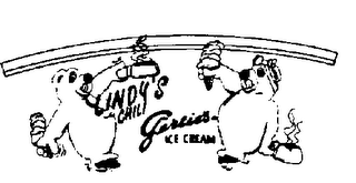 LINDY'S CHILI GERTIE'S ICE CREAM logo