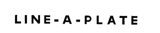 LINE-A-PLATE logo