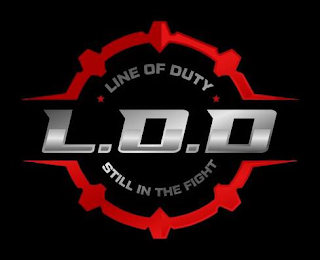 LINE OF DUTY L.O.D STILL IN THE FIGHT logo