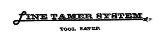 LINE TAMER SYSTEM TOOL SAVER logo