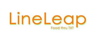 LINELEAP FOOD THRU TXT logo