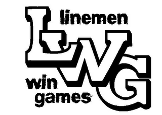 LINEMEN LWG WIN GAMES logo