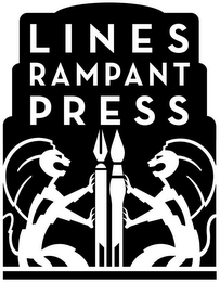 LINES RAMPANT PRESS logo