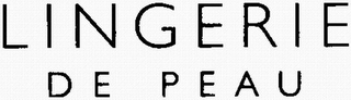 LINGERIE DE PEAU logo