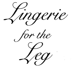 LINGERIE FOR THE LEG logo