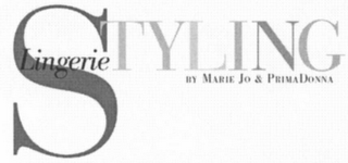 LINGERIE STYLING BY MARIE JO & PRIMADONNA logo