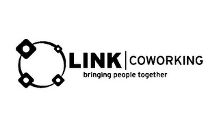 LINK COWORKING BRINGING PEOPLE TOGETHER logo