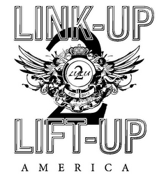 LINK-UP 2 LIFT-UP AMERICA LULU 2 EST. 2012 logo