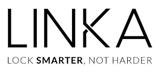 LINKA LOCK SMARTER, NOT HARDER logo