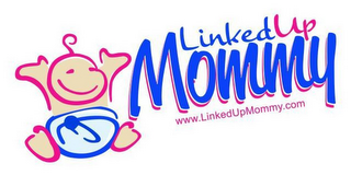 LINKED UP MOMMY WWW.LINKEDUPMOMMY.COM logo