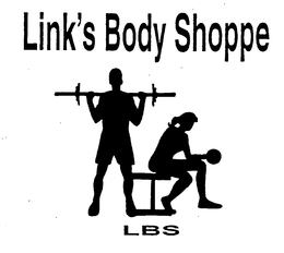 LINK'S BODY SHOPPE LBS logo