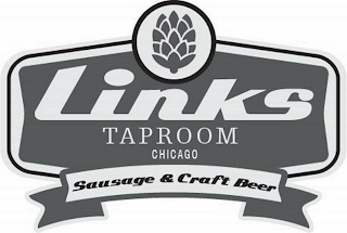 LINKS TAPROOM CHICAGO SAUSAGE & CRAFT BEER logo