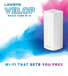 LINKSYS VELOP WHOLE HOME WI-FI WI-FI THAT SETS YOU FREE logo