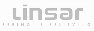 LINSAR SEEING IS BELIEVING logo