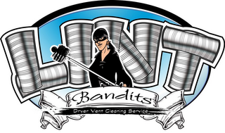 LINT BANDITS DRYER VENT CLEANING SERVICE logo