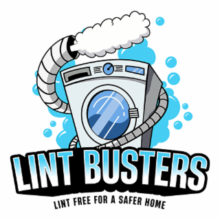 LINT BUSTERS LINT FREE FOR A SAFER HOME logo