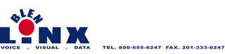 LINX BLEN VOICE· VISUAL · DATA logo