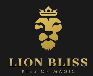 LION BLISS KISS OF MAGIC logo