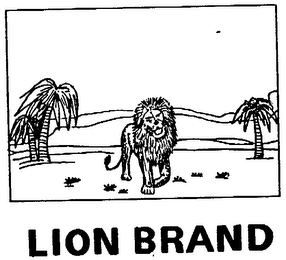 LION BRAND logo