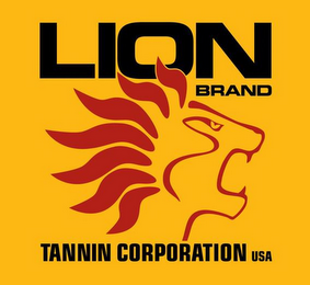 LION BRAND TANNIN CORPORATION USA logo