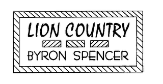 LION COUNTRY BYRON SPENCER logo