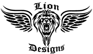 LION DESIGNS logo