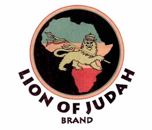 LION OF JUDAH BRAND logo