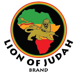 LION OF JUDAH BRAND logo