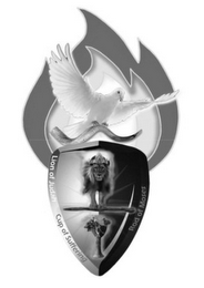 LION OF JUDAH CUP OF SUFFERING ROD OF MOSES logo