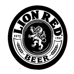 LION RED BEER logo