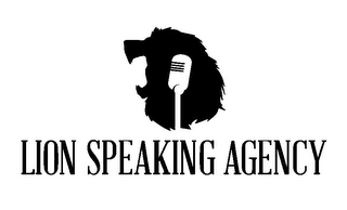 LION SPEAKING AGENCY logo