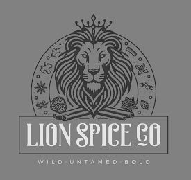 LION SPICE CO WILD • UNTAMED • BOLD logo