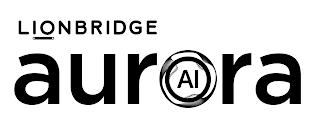 LIONBRIDGE AURORA AI logo