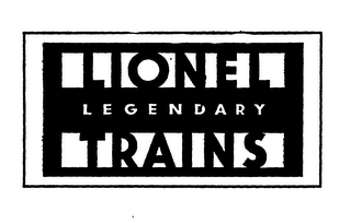 LIONEL LEGENDARY TRAINS logo
