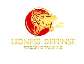 LIONESS DEFENSE FIREARMS TRAINING logo
