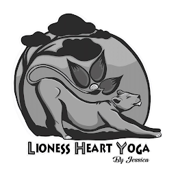 LIONESS HEART YOGA BY JESSICA logo