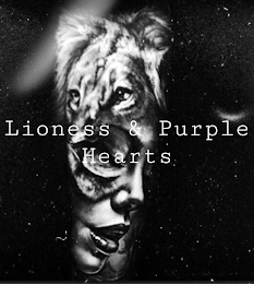 LIONESS & PURPLE HEARTS logo