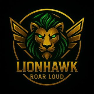 LIONHAWK ROAR LOUD logo