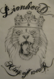 LIONHEAD KING OF WEAR logo