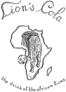 LION'S COLA THE DRINK OF THE AFRICAN LIONS logo