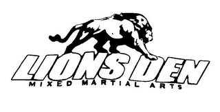 LION'S DEN MIXED MARTIAL ARTS logo