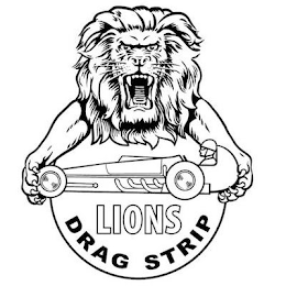 LIONS DRAG STRIP logo