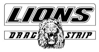LIONS DRAG STRIP logo