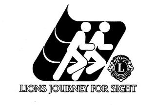 LIONS JOURNEY FOR SIGHT LIONS INTERNATIONAL logo