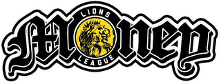 LIONS LEAGUE MONEY logo