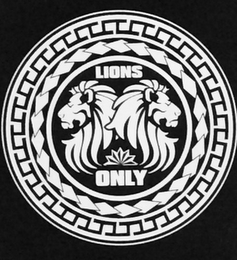 LIONS ONLY logo
